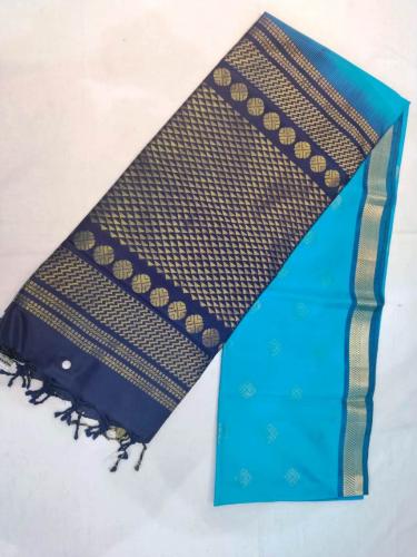 SOFT SILK SAREE WITH BLOUSE